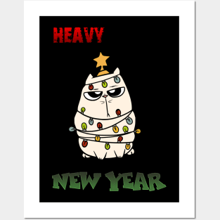 Heavy new year Posters and Art